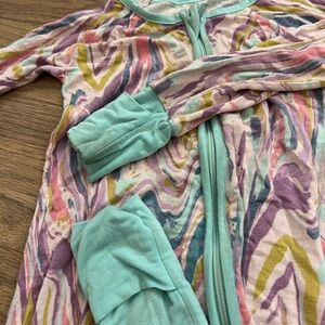 Little Sleepies marble zippy 6-12